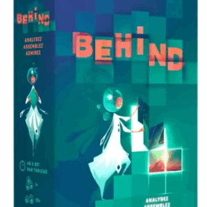 Behind